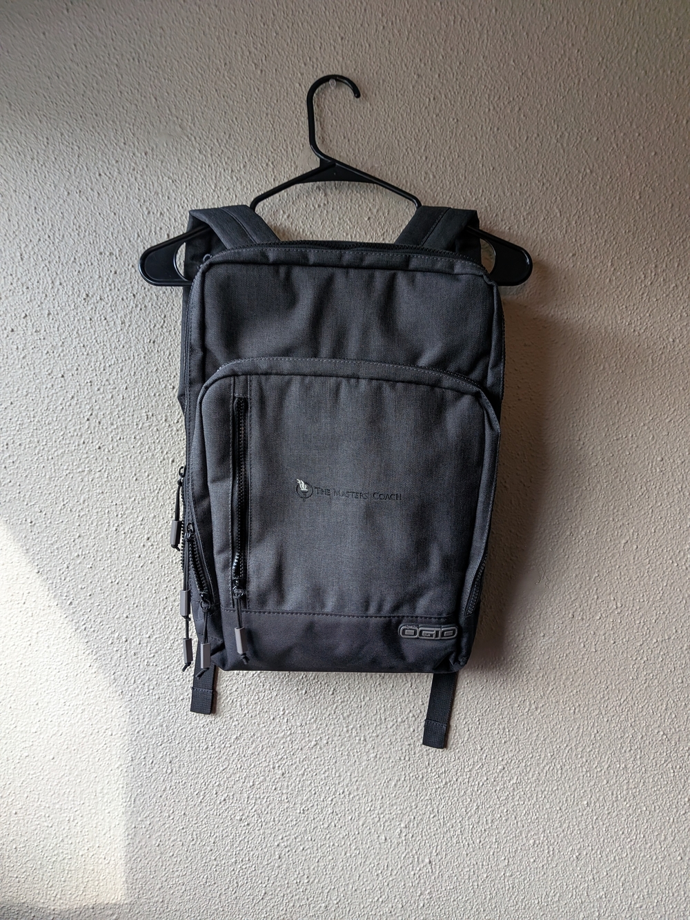 OGIO Charcoal Gray Slim Travel Backpack - Men's Bag
